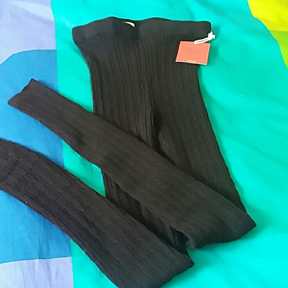 Knit leggings